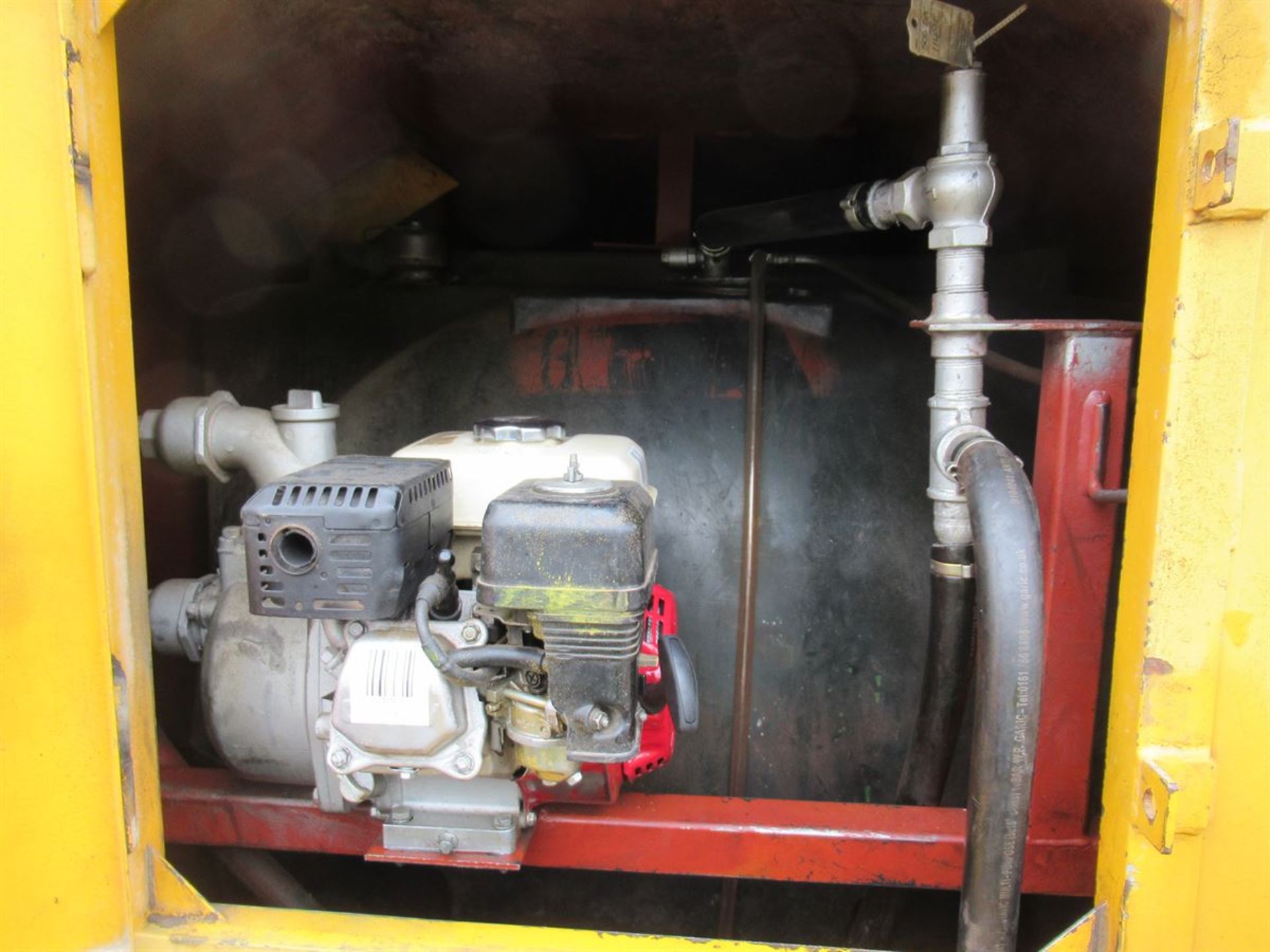 11496 Fuel Safe 500 Towable 500 Gallon Bunded Fuel Bowser c/w 2in Honda Petrol Pump - Image 6 of 6