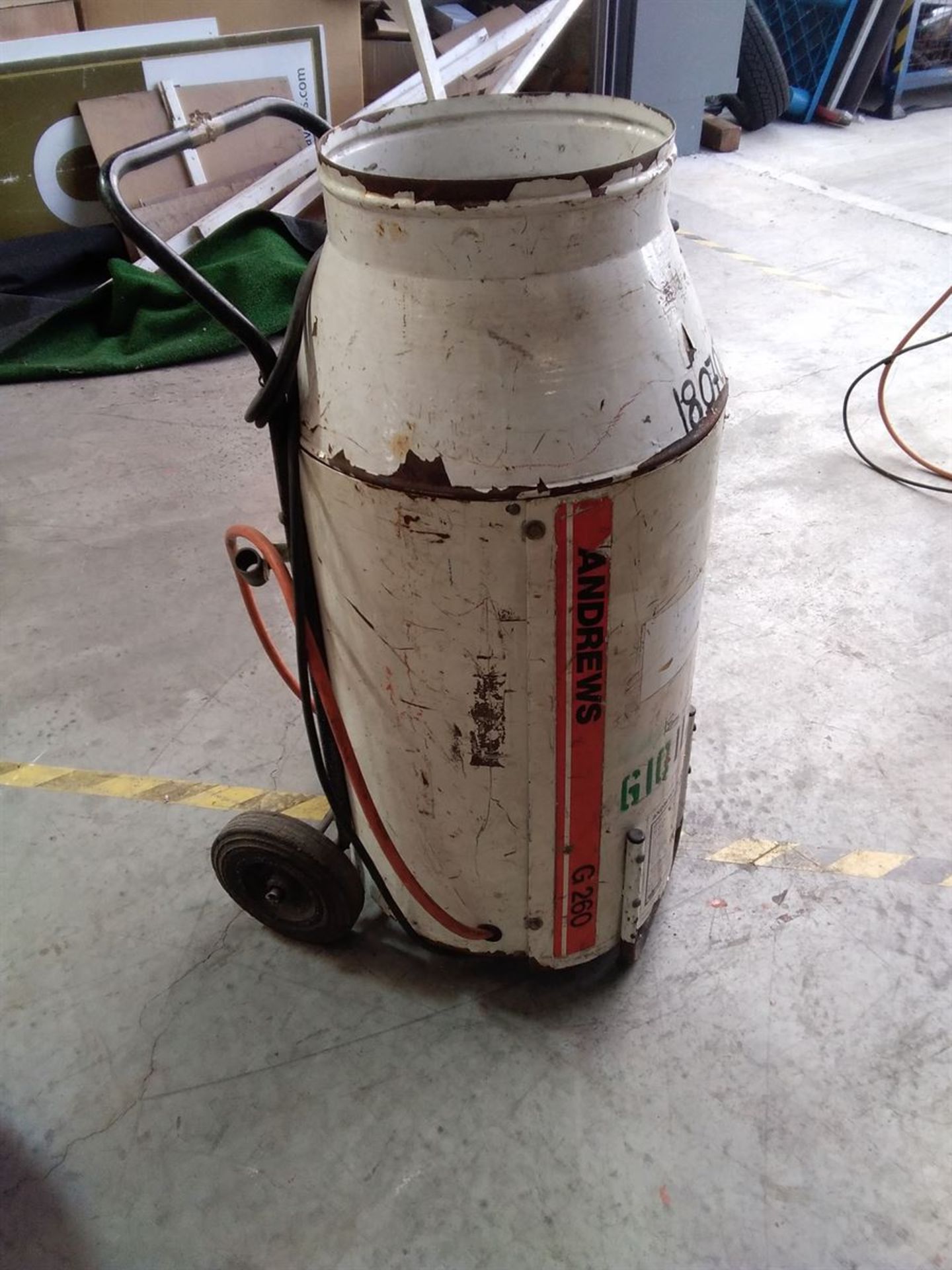 Medium Rocket Heater Lpg