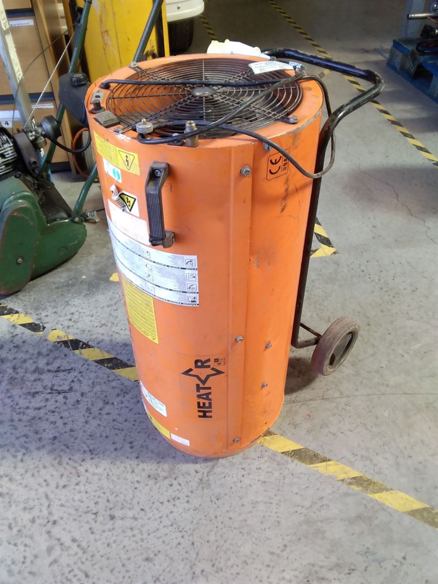 Medium Rocket Heater LPG 110v