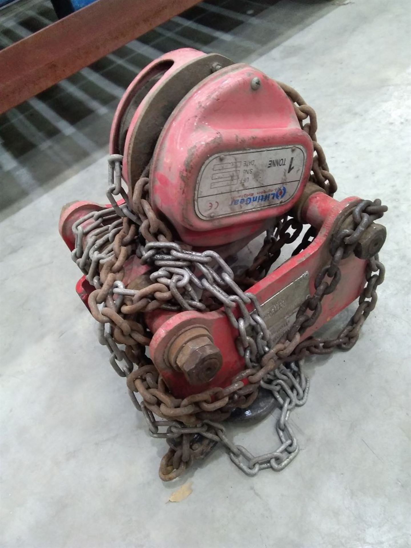 Liftingear Chain Hoist 1 Ton 3mtr