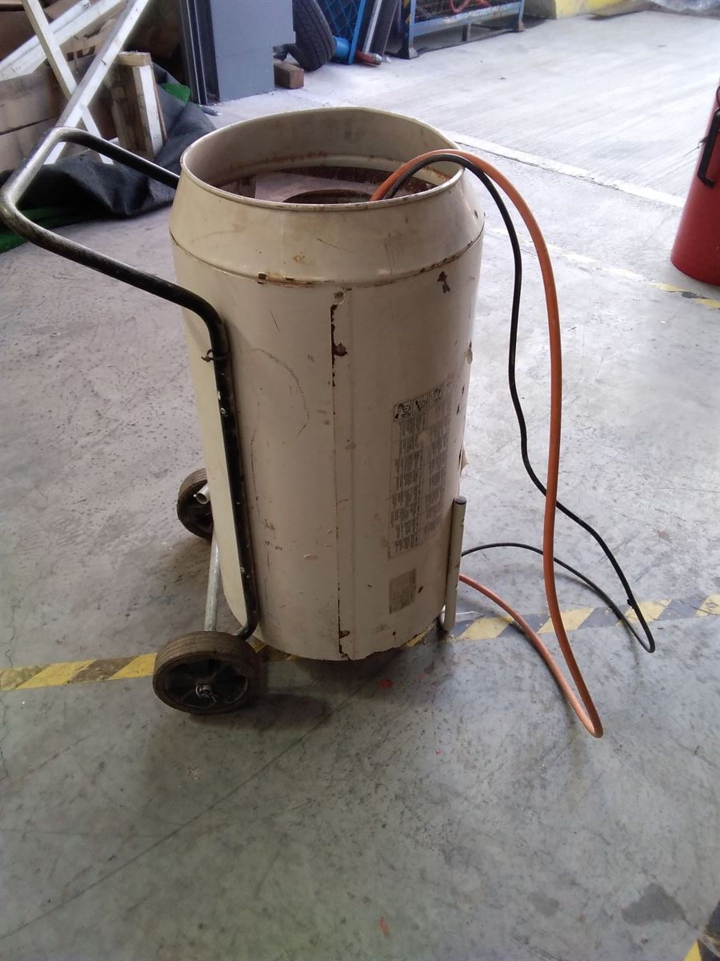 Medium Rocket Heater Lpg 110v