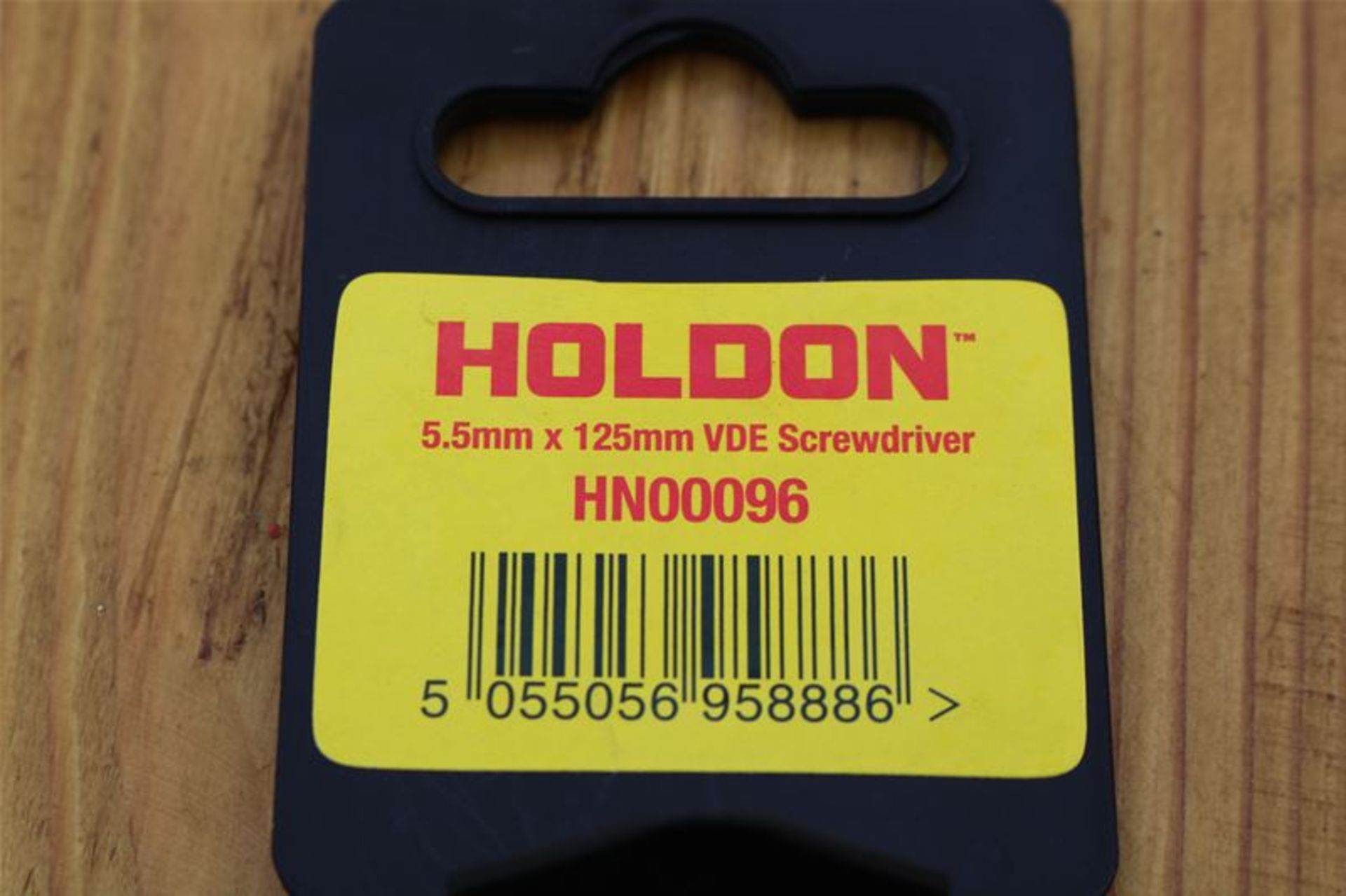 10 X HOLDON 5.5mm x 125mm Bar Length Slotted VDE ScrewdriverHN00096 [080255] - Image 2 of 2