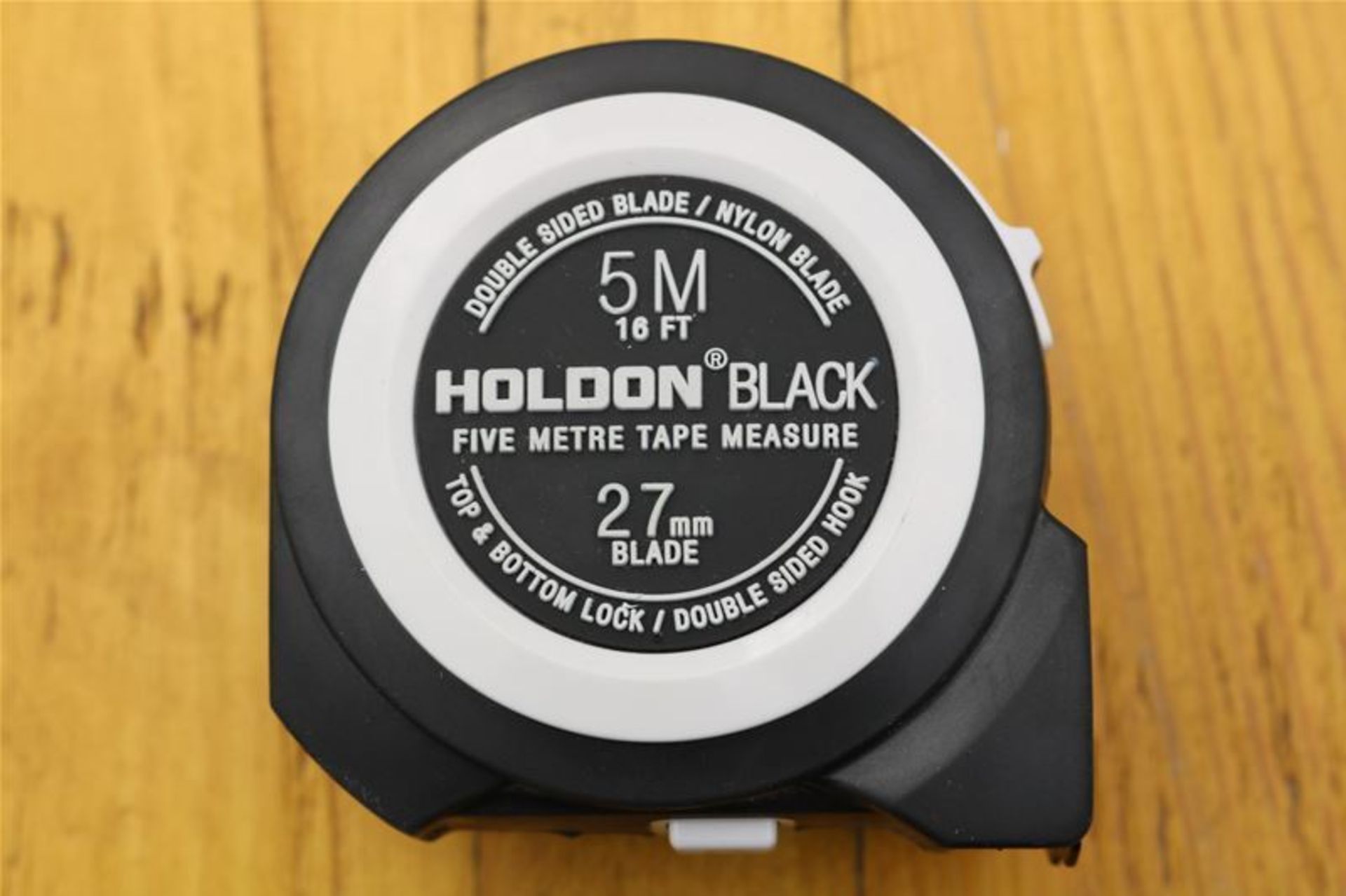 10 x HOLDON BLACK Heavy Duty 5M Tape MeasureHNB00102 [063725]