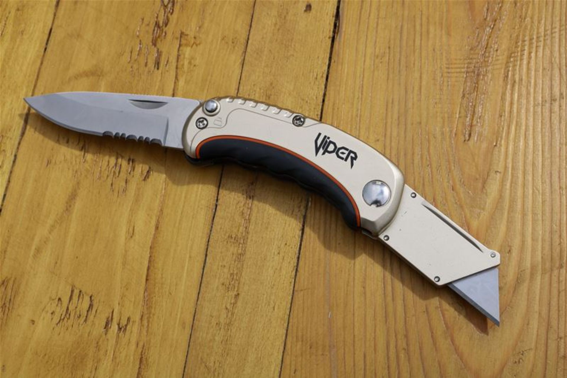 10 x HOLDON VIPER Dual Blade Folding Knife HN00216 [063797] - Image 2 of 4