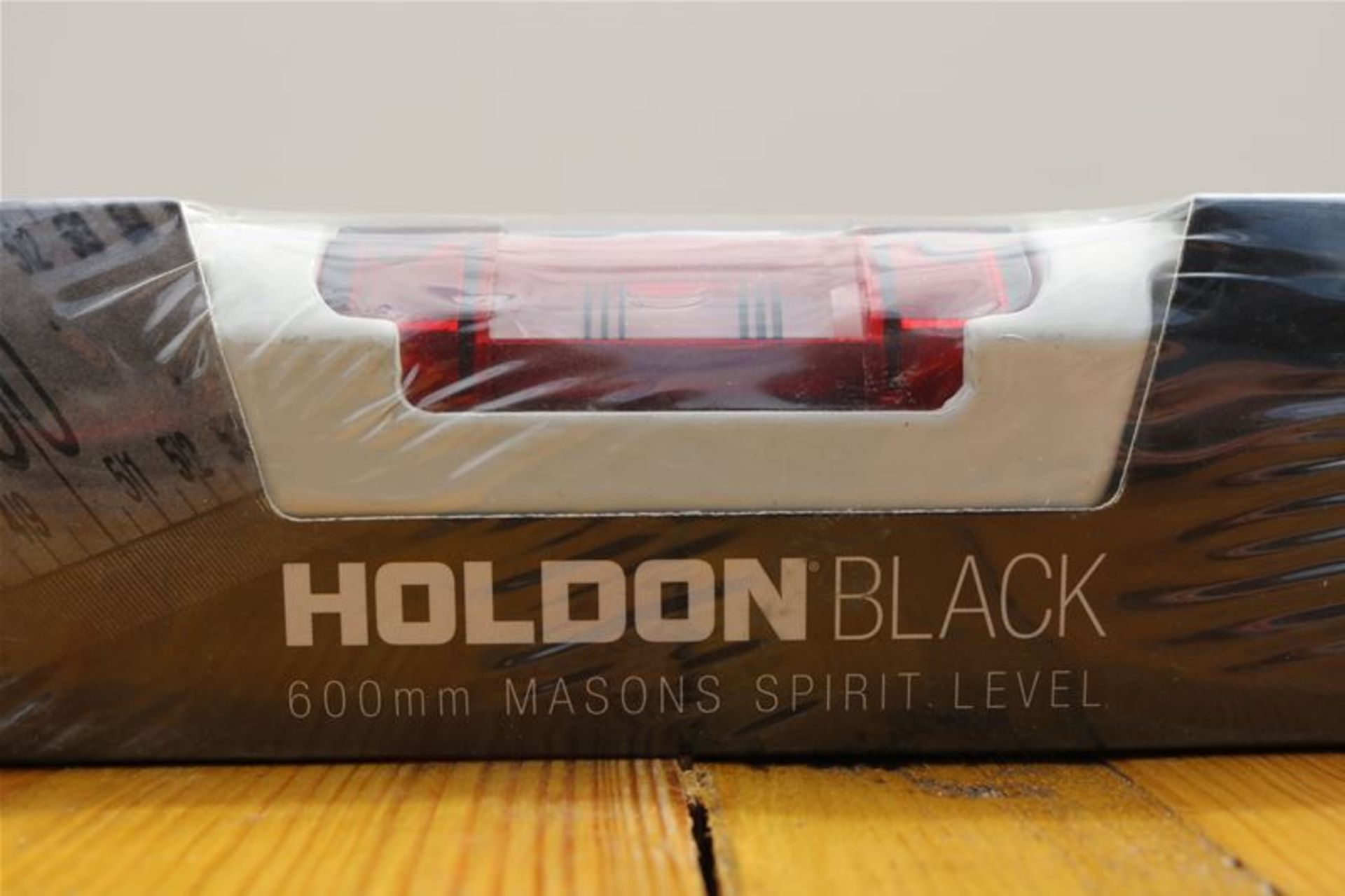 10 x HOLDON BLACK 600mm Masons Spirit LevelHNB00110 [063761] - Image 2 of 2