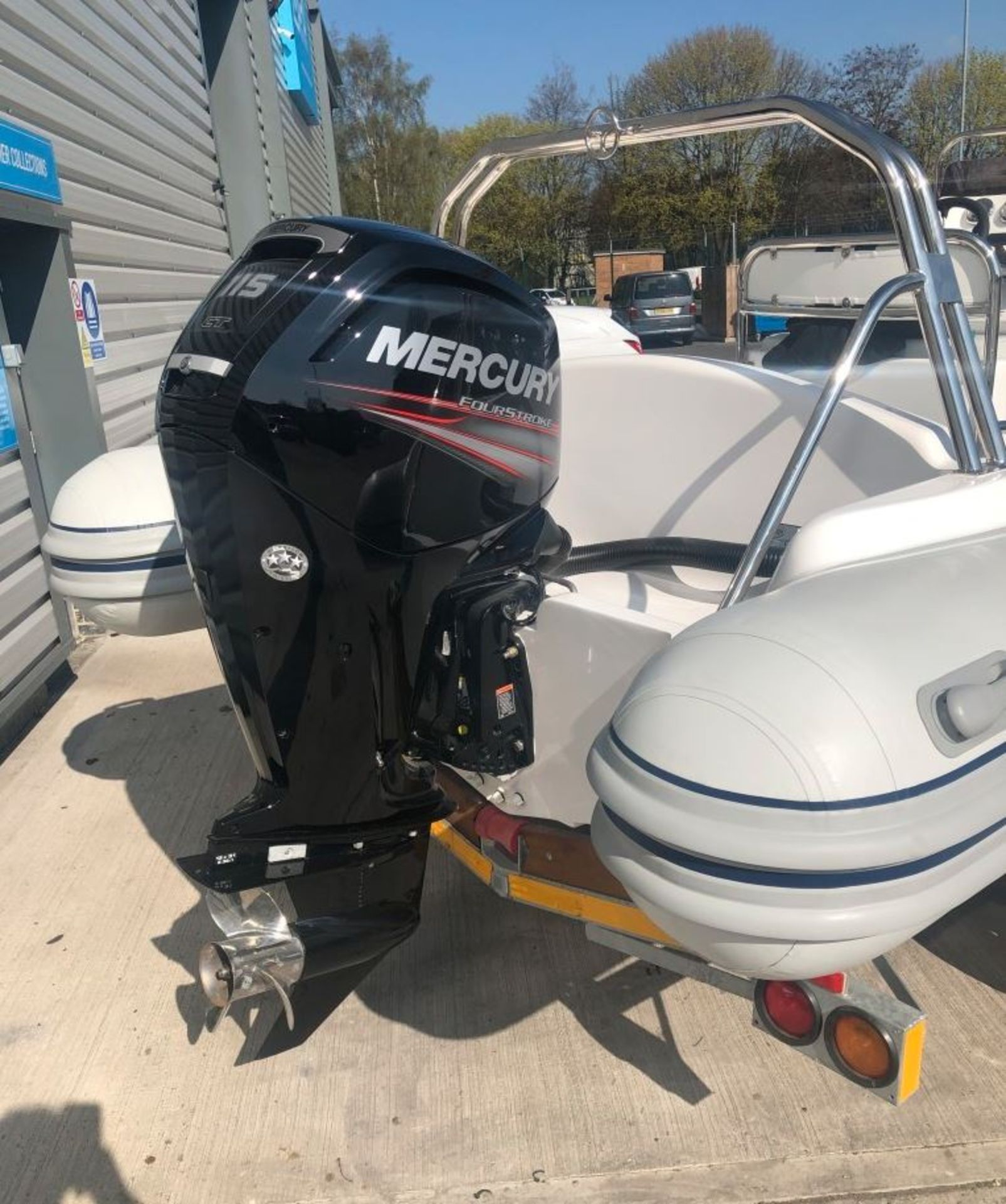 Infanta 5.8LRi Rib Complete With 115hp Mercury 4stroke and Trailer - Image 6 of 17