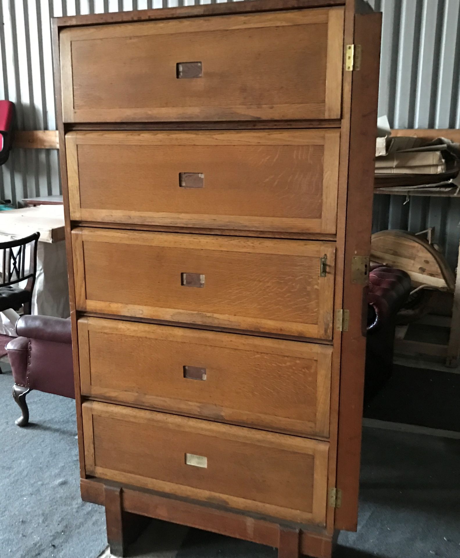 EARLY 1950s OAK STAVERTON BOOKCASE