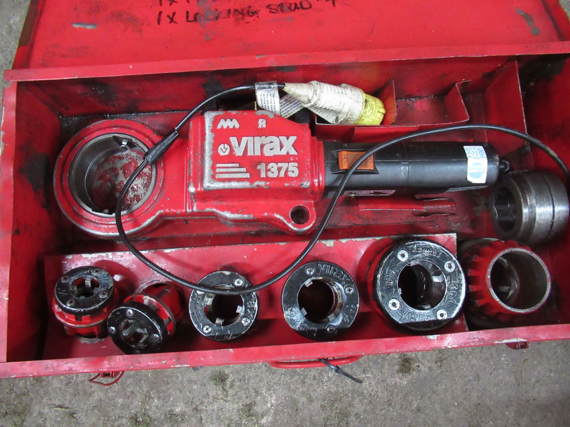 Virax 1375 Pipe Threader 110V