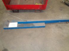 Forklift hook lifting attachment