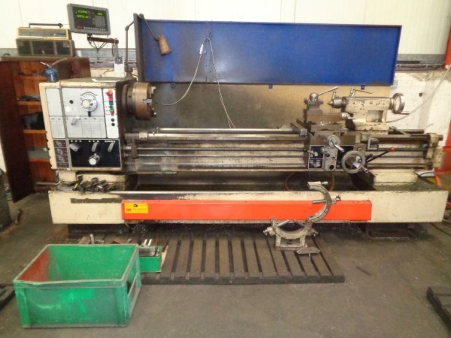 Harrison M500 GAP bed centre lathe with GR Dro, Serial no. 500737