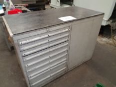 Multi drawer tool cabinet