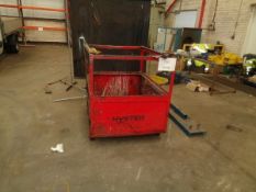 Forklift man lift cage