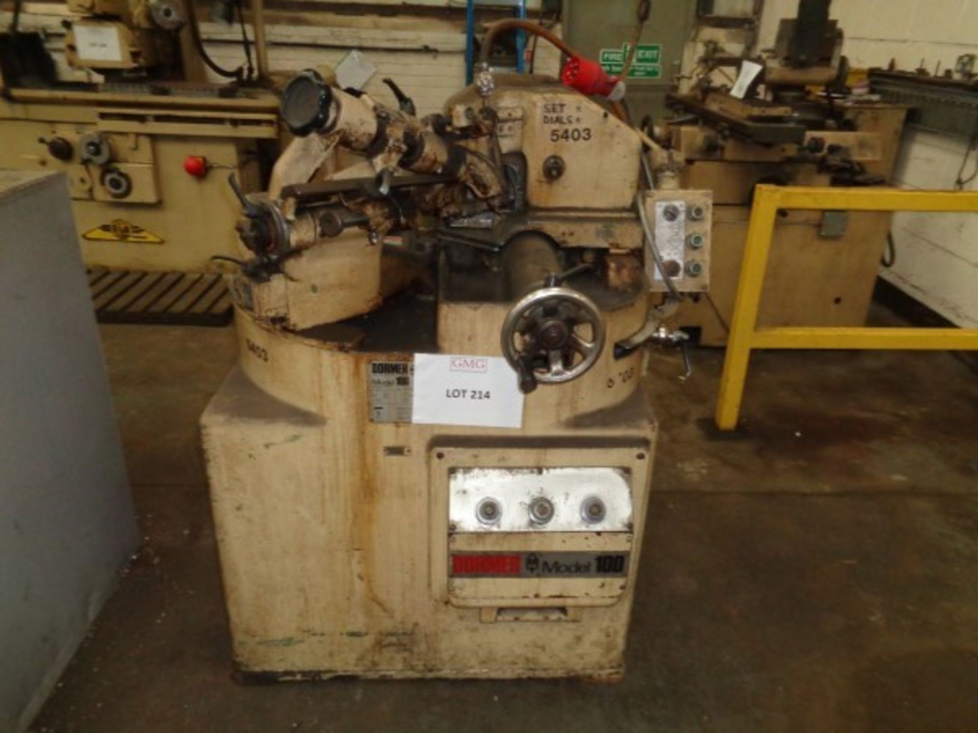 Dormer model 100 drill grinder