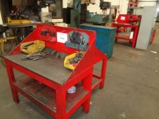 2 x metal work benches