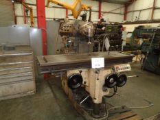 Huron model NU5 knee type milling machine with GR DRO 11-2I DRO, Serial No. 13852, Year. 1974