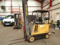 Hyster 2.5 model, 2.5 tonne electric forklift with charger, Year. 1982 - No Charger