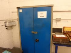 Steel storage cupboard