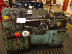 CVA model AH10 x 30 straight bed centre lathe with GT DRO11-2I DRO, year 1957