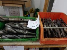 2 x boxes of taper shank drills