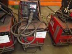 Lincoln Idealarc CV400 Tig welder with Lincoln LN742 wire feed
