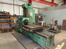 Richards model PR2N horizontal boring machine with Acu-rite DRO