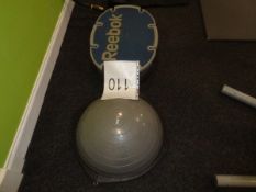 Reebok balance board and balance ball