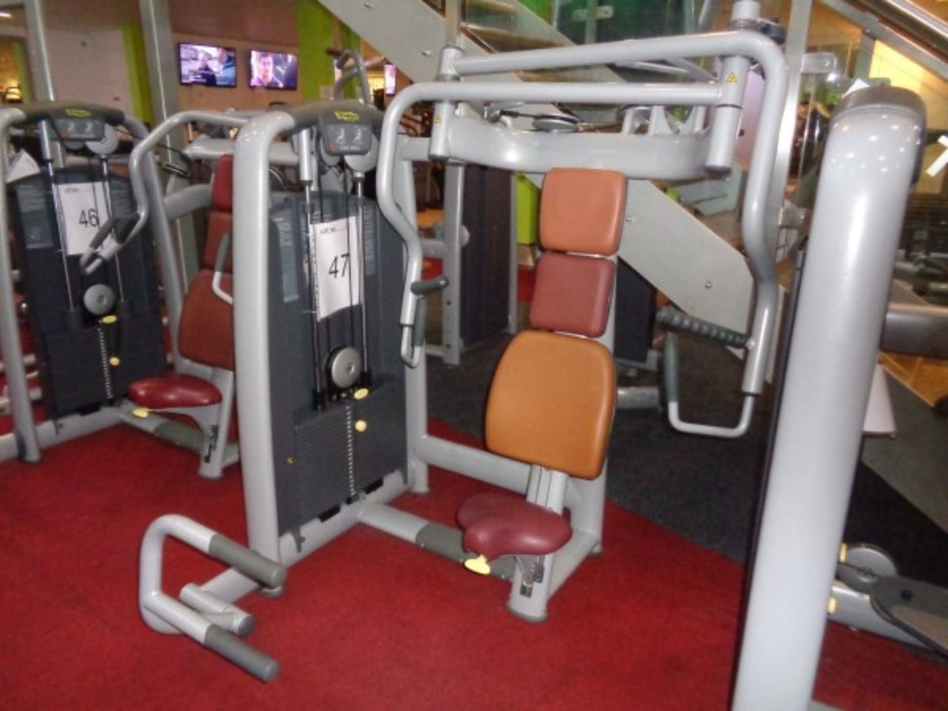 Technogym model selection chest press frame machine