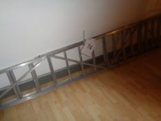 Aluminium access steps