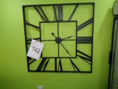 Large wall clock