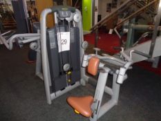 Technogym model selection upper back frame machine