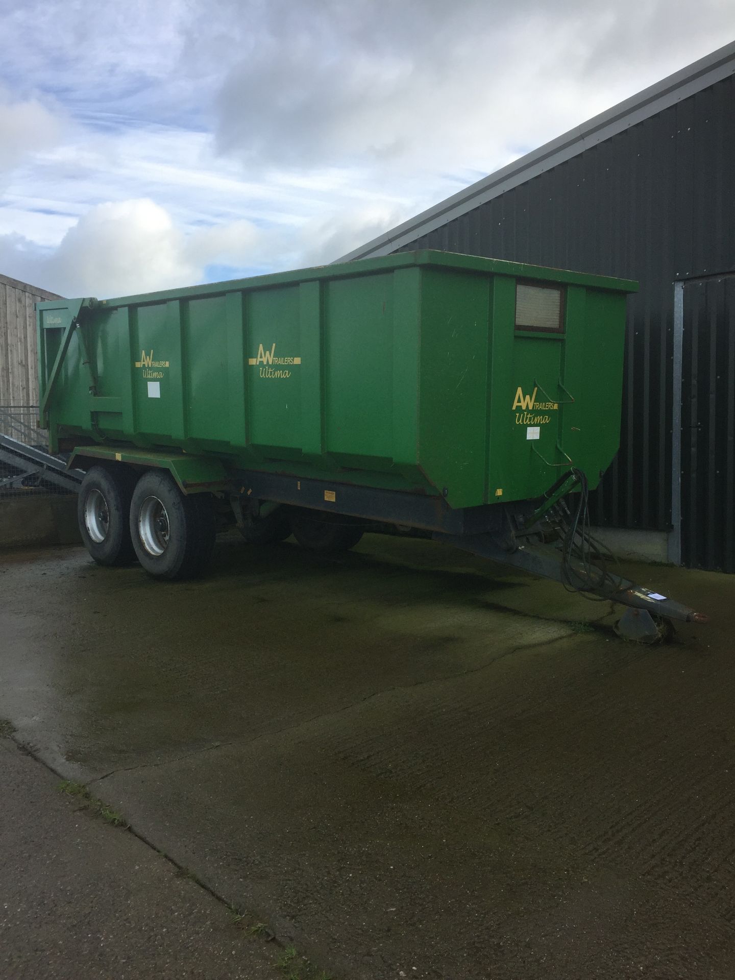 AW Trailers Ultima twin axle tipping trailer, Serial No. 5071 (2006), 8000kg gross weight