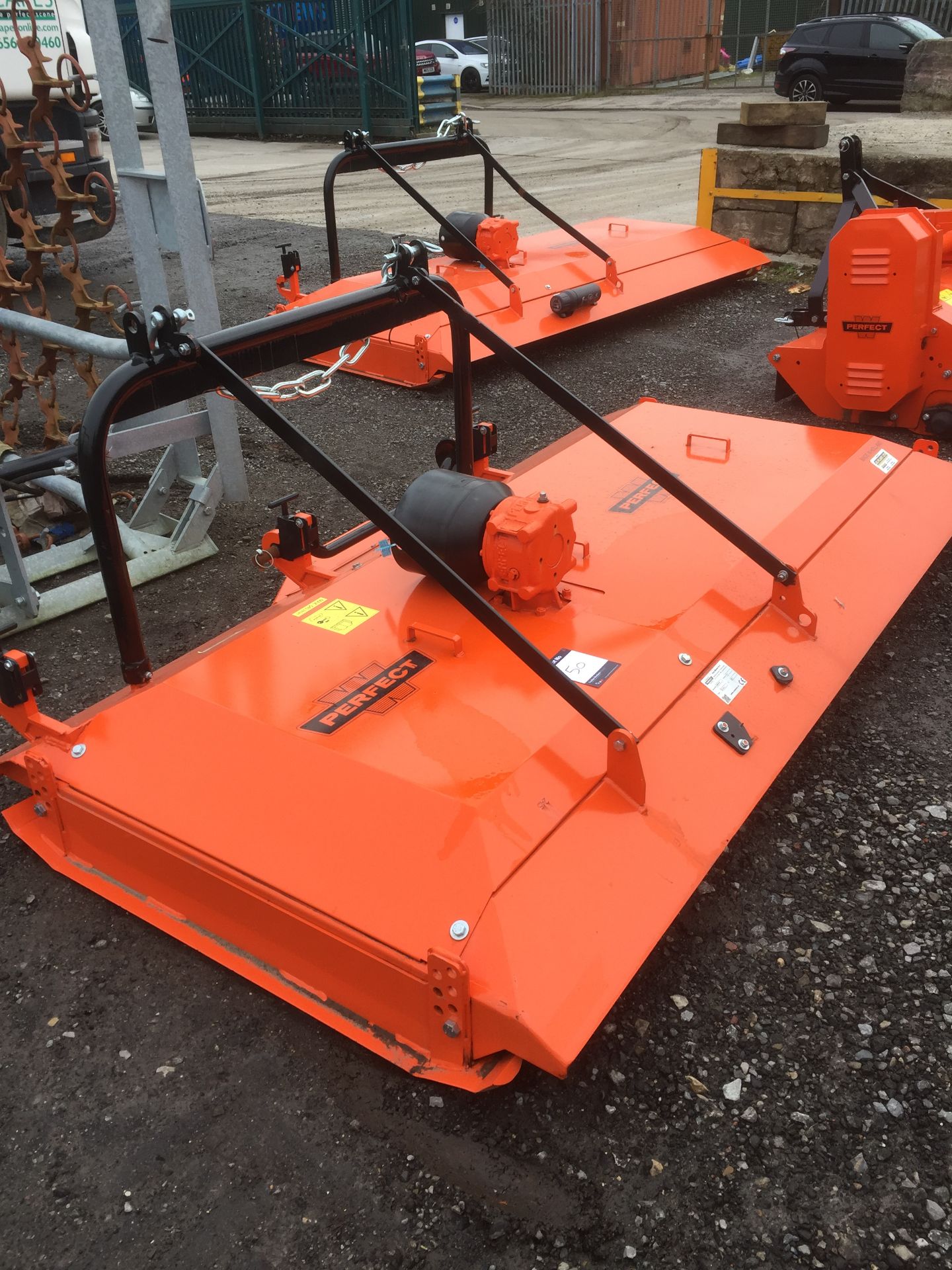 Perfect LB245V 8' rotary mower (unused), Serial No. 48008-NH (2014)