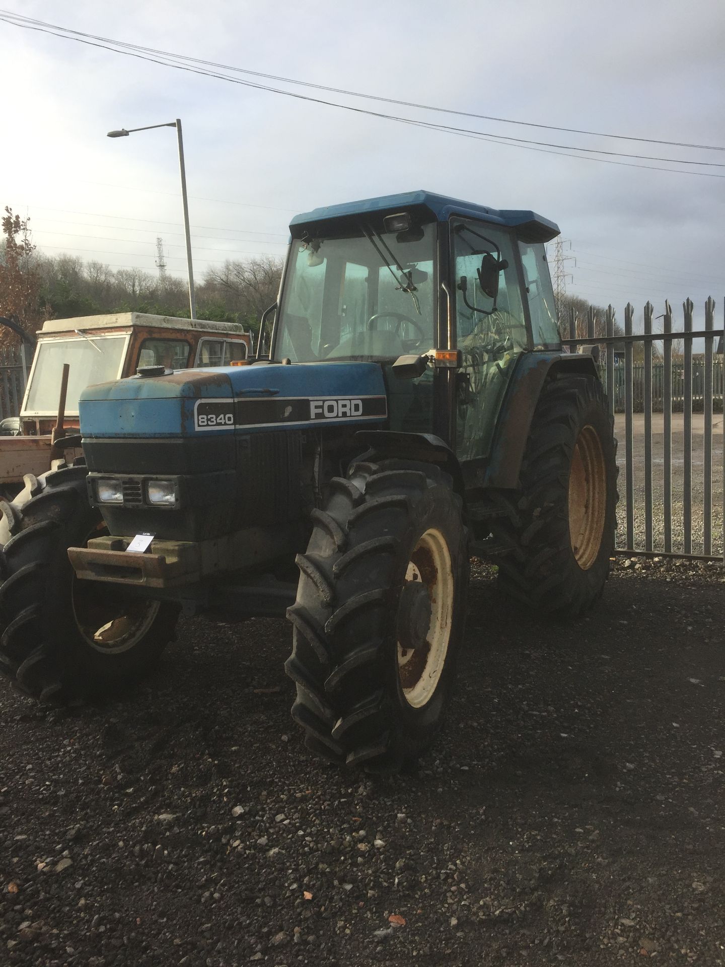 New Holland 8340 4wd tractor, Registration No. N367 NAD Hours: 1752 (not verified) - Image 2 of 5