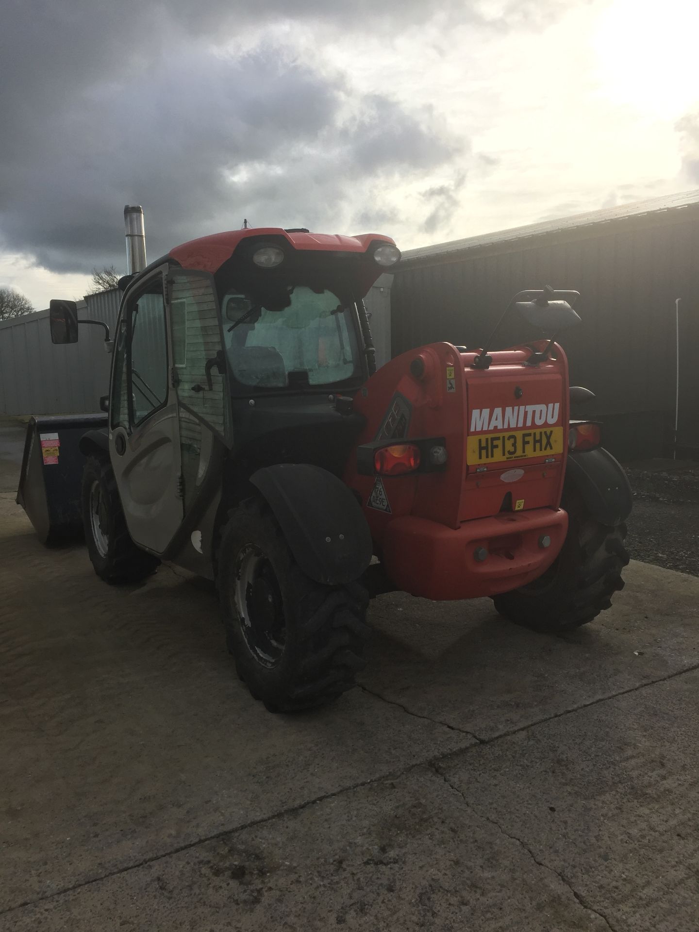 Manitou MLT 625-75H telehandler, Registration No. HF13 FHX (2013), capacity 2500kg x 6m, with - Image 3 of 8