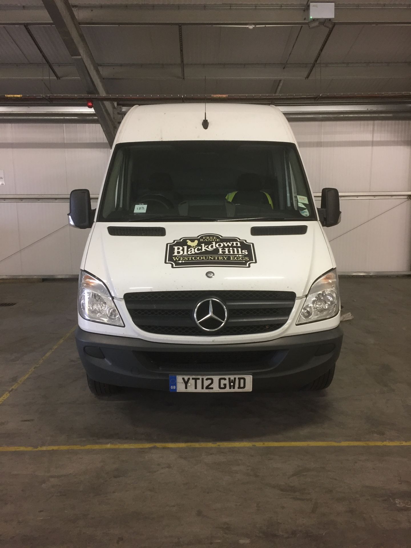 Mercedes Sprinter 313 Cdi hi-roof MWB diesel panel van, Registration No. YT12 GWD (2012), GVW