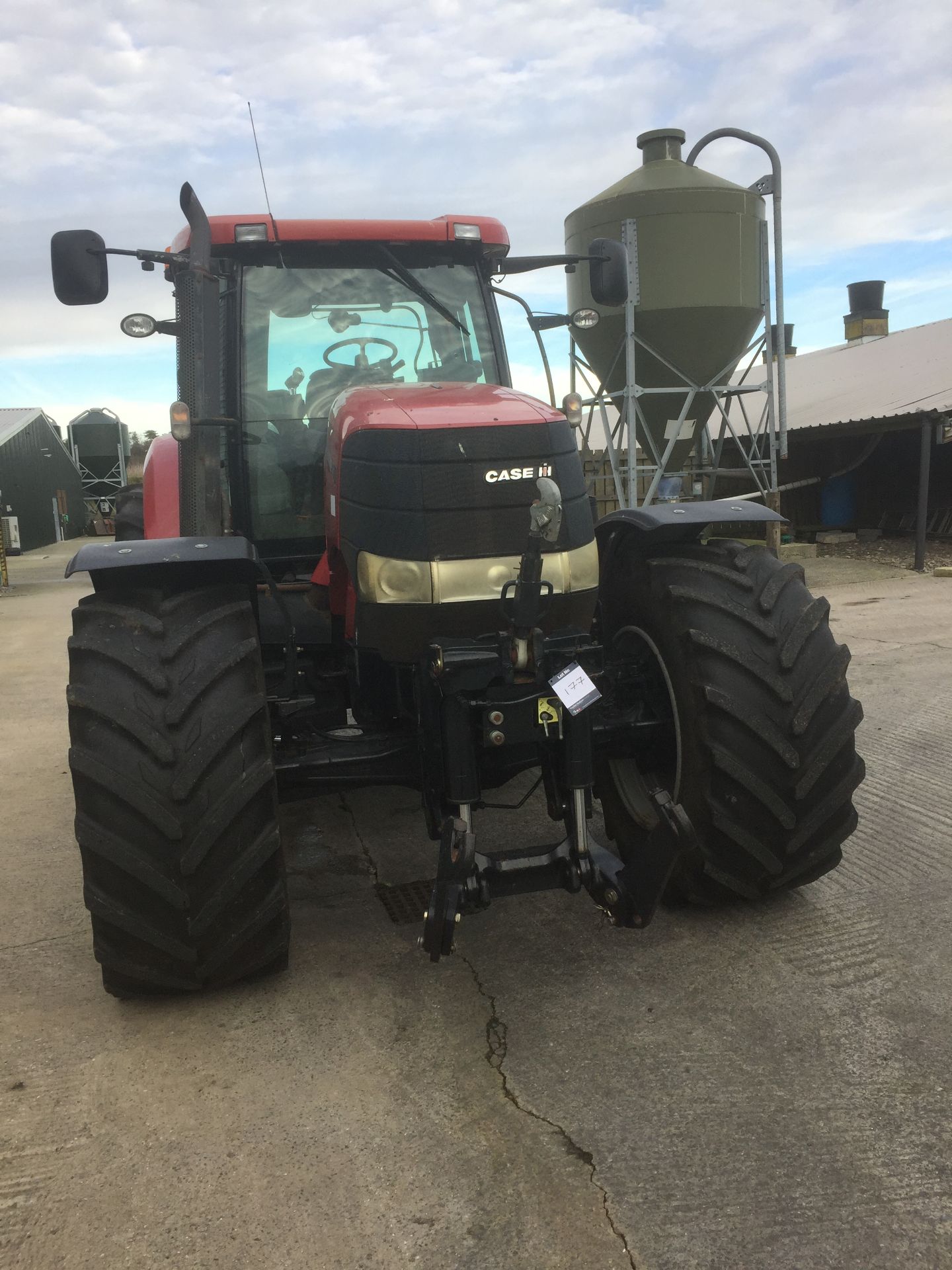 Case IH Puma 210 4wd 6728cc agricultural tractor, Registration No. YJ10 CNA (2010), 600/60/R30 (