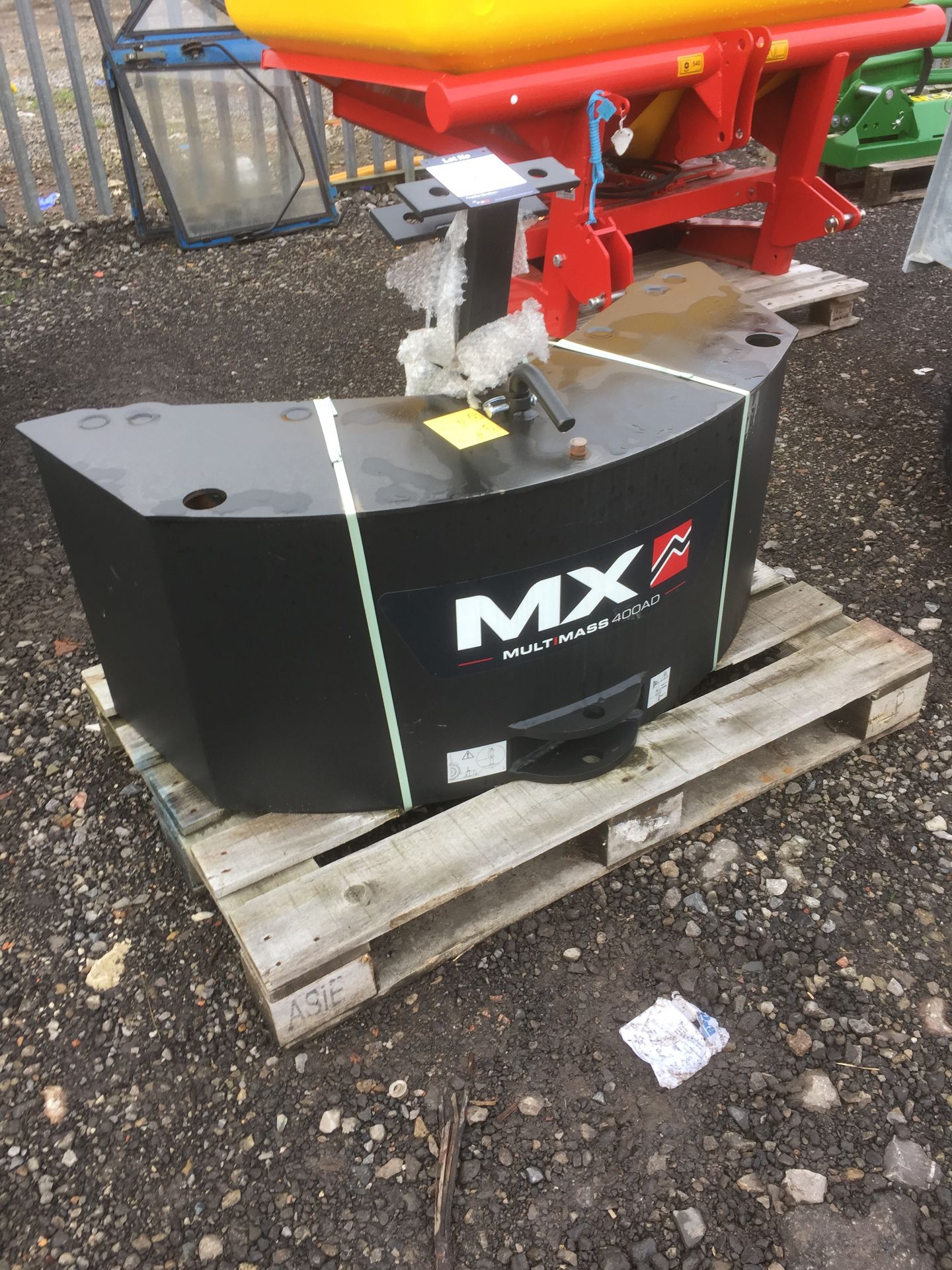 MX Multimass 400kg front linkage weight (unused) (2017)