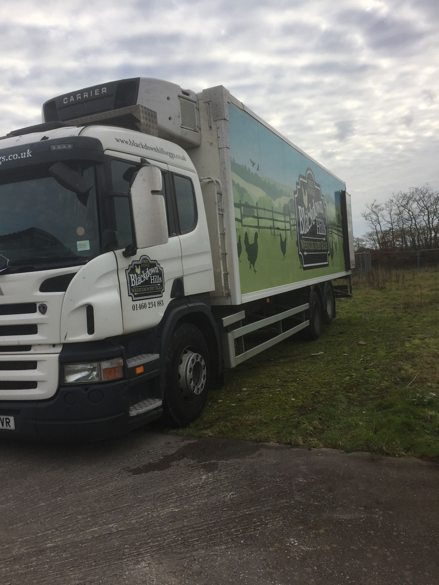 Scania P310 6 x 2 refrigerated rigid lorry with sleeper cab, Registration No. PK58 VVR (2008), - Image 3 of 7