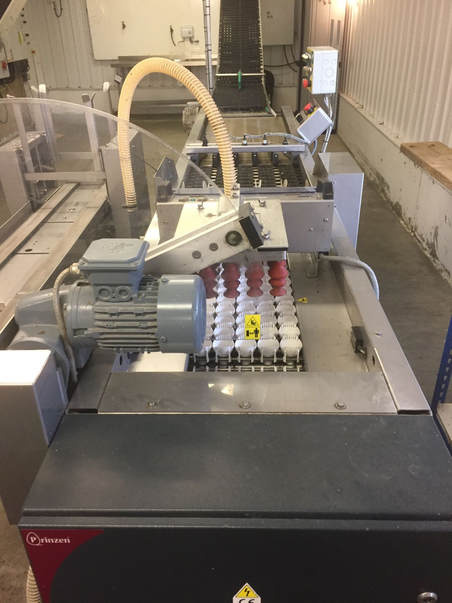 Prizen PSPC 30 5 lane automatic 30 cell egg packing machine with Hedipack in-line printer complete - Image 6 of 7