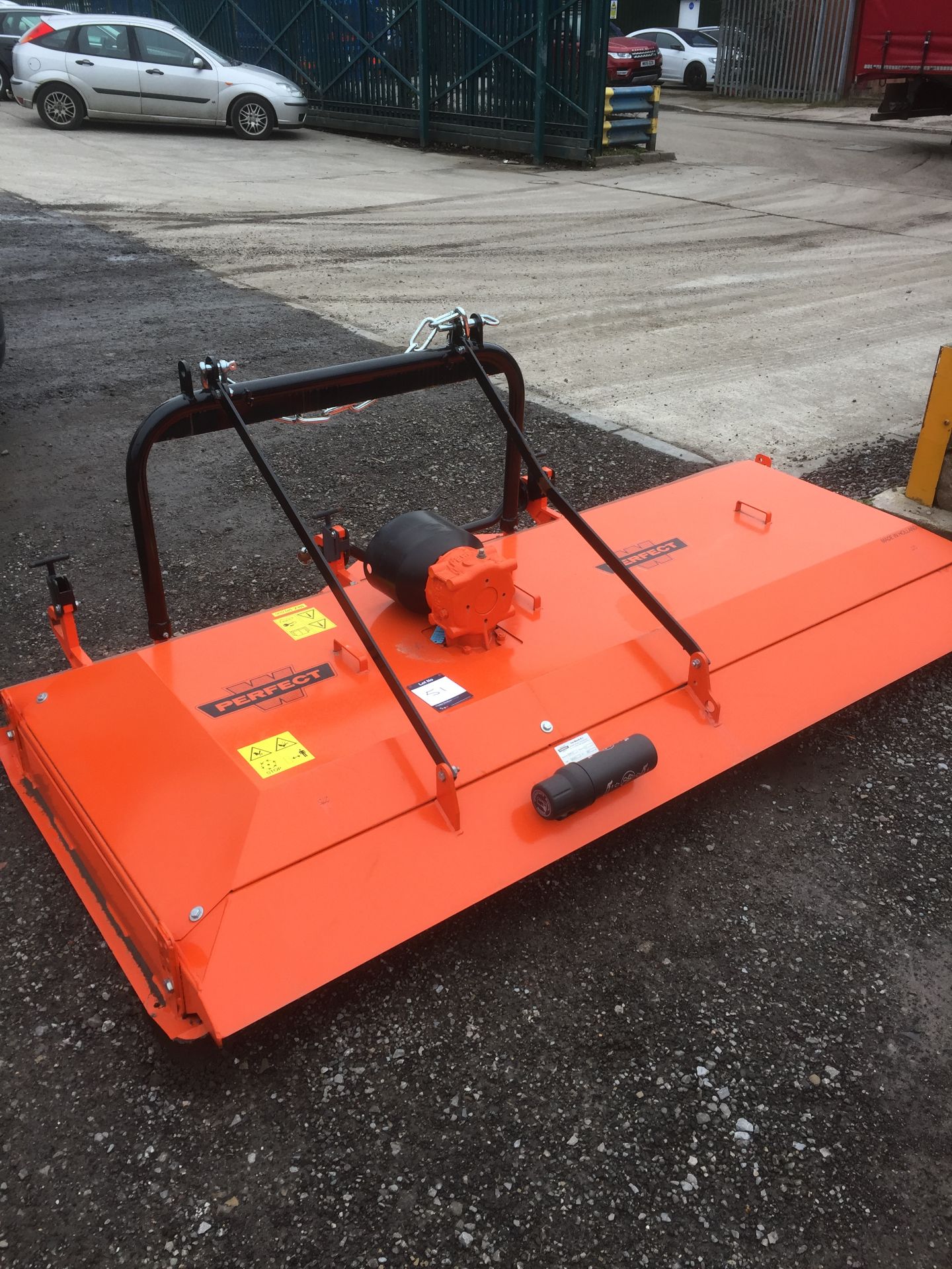 Perfect LB275V 9' rotary mower (unused), Serial No. 67981-CY (2017)