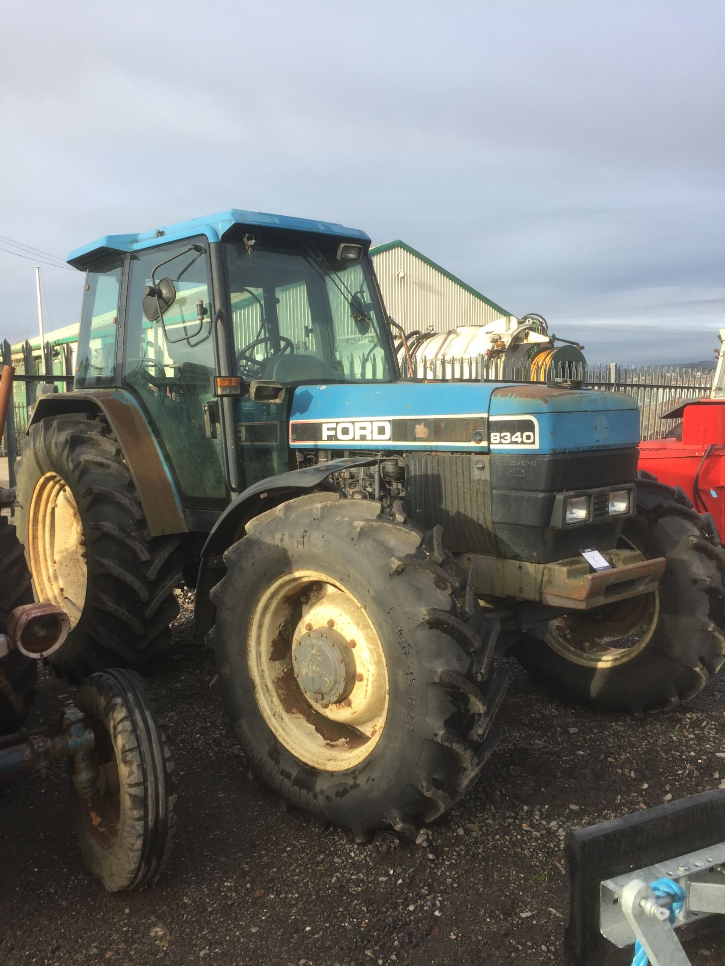 New Holland 8340 4wd tractor, Registration No. N367 NAD Hours: 1752 (not verified) - Image 3 of 5