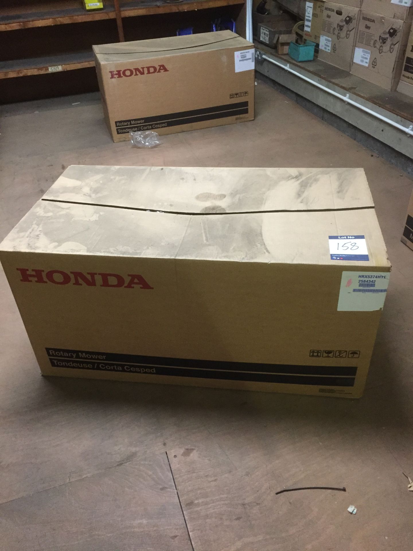 Honda HRG 5374HYE petrol rotary lawnmower (boxed)