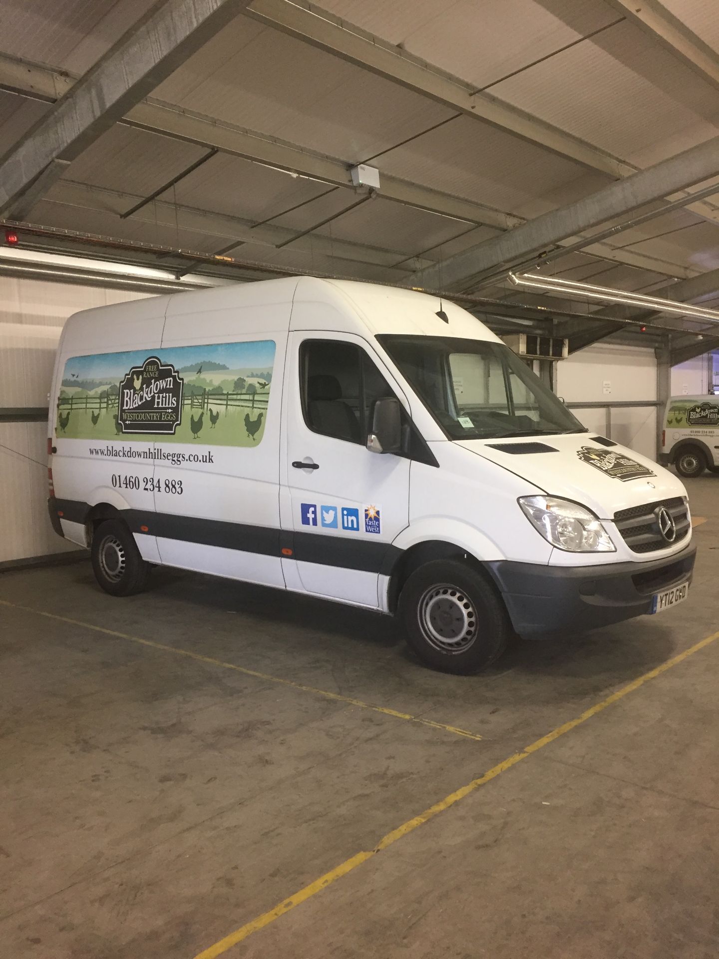 Mercedes Sprinter 313 Cdi hi-roof MWB diesel panel van, Registration No. YT12 GWD (2012), GVW - Image 2 of 4