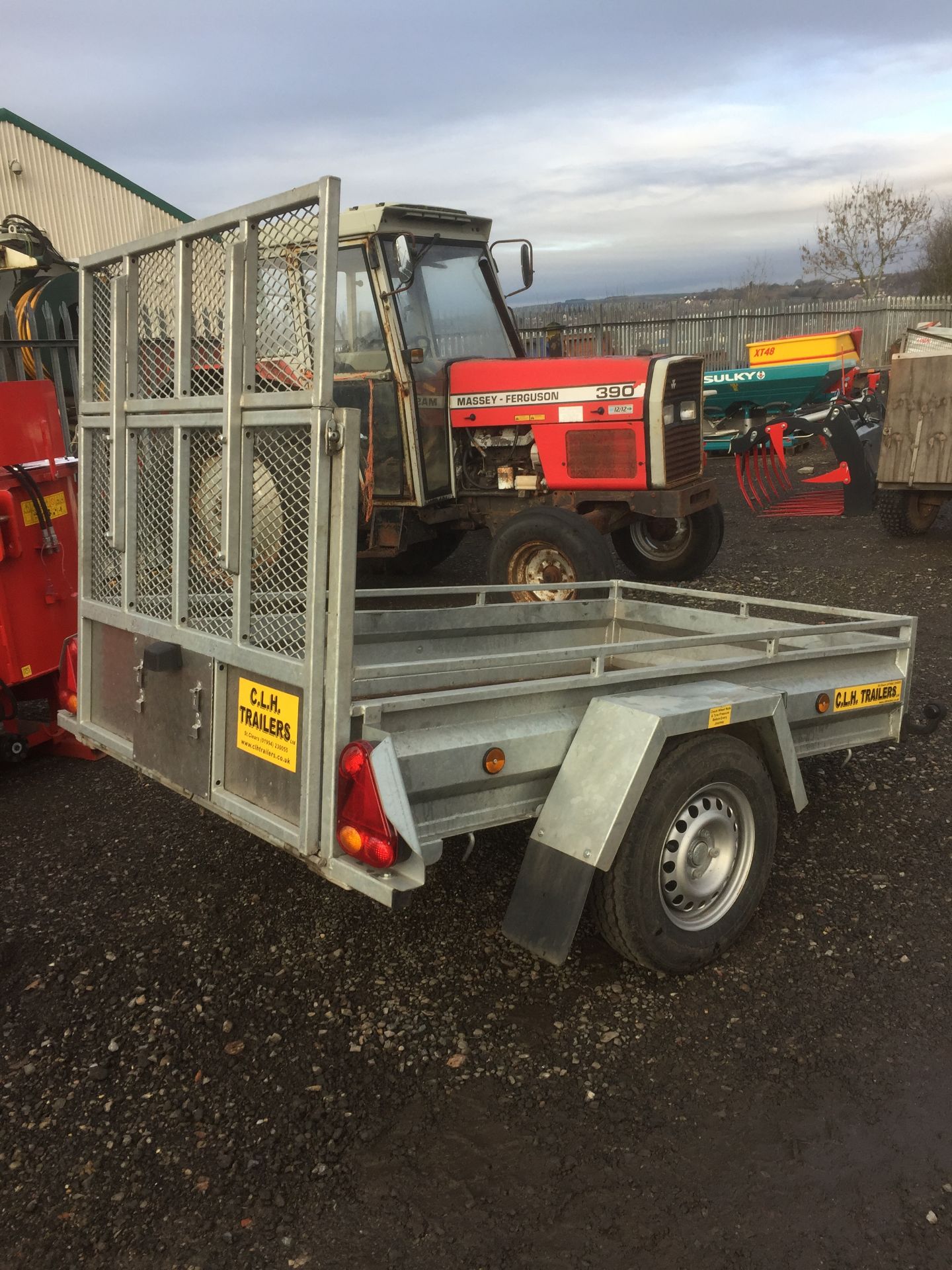 CLH Trailers 7 x 4 LT single axle ATV trailer, Serial No. 19021803 - Image 2 of 3