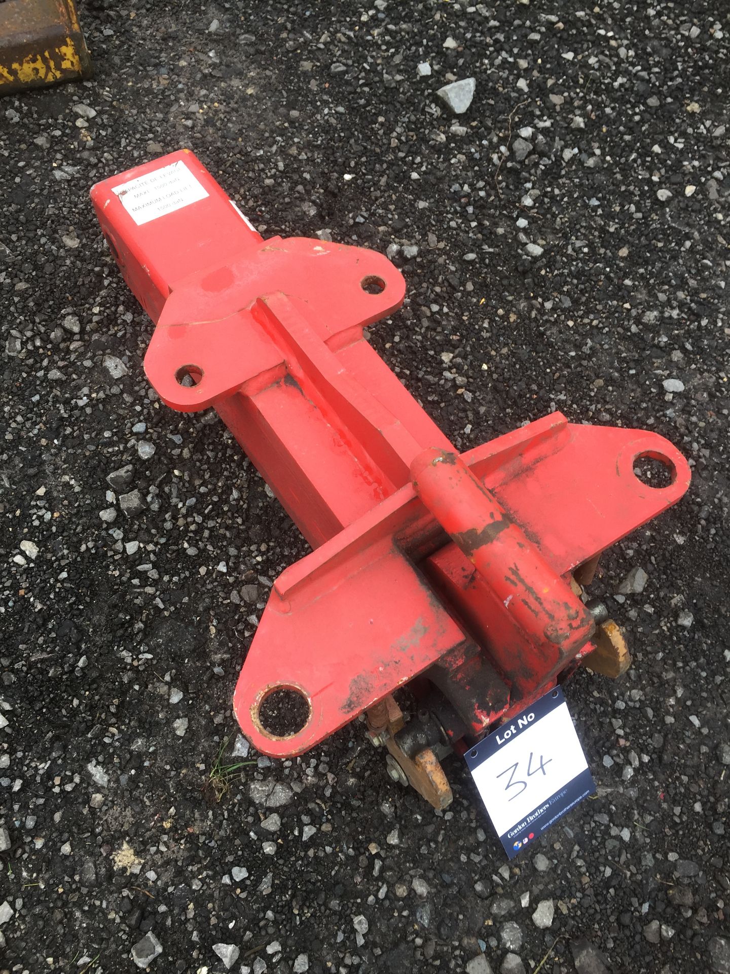 Manitou auto trailer hitch (2015)