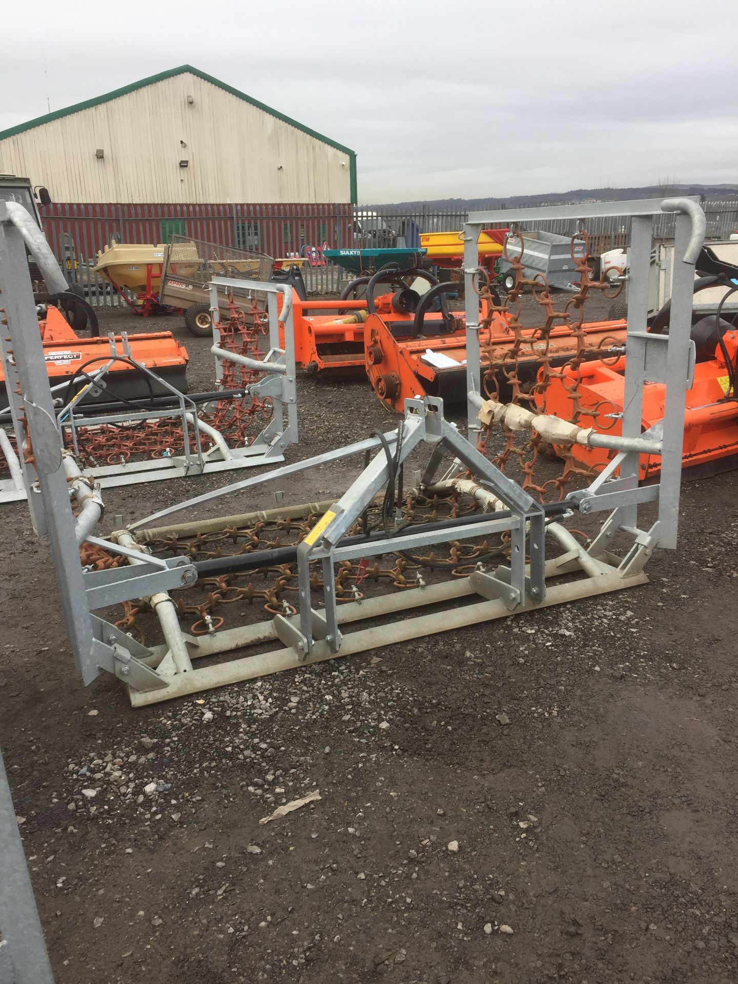 Jarmet 5MHYD chain harrow with shackle connection, reversible mat and hydraulic folding (unused) ( - Bild 2 aus 2