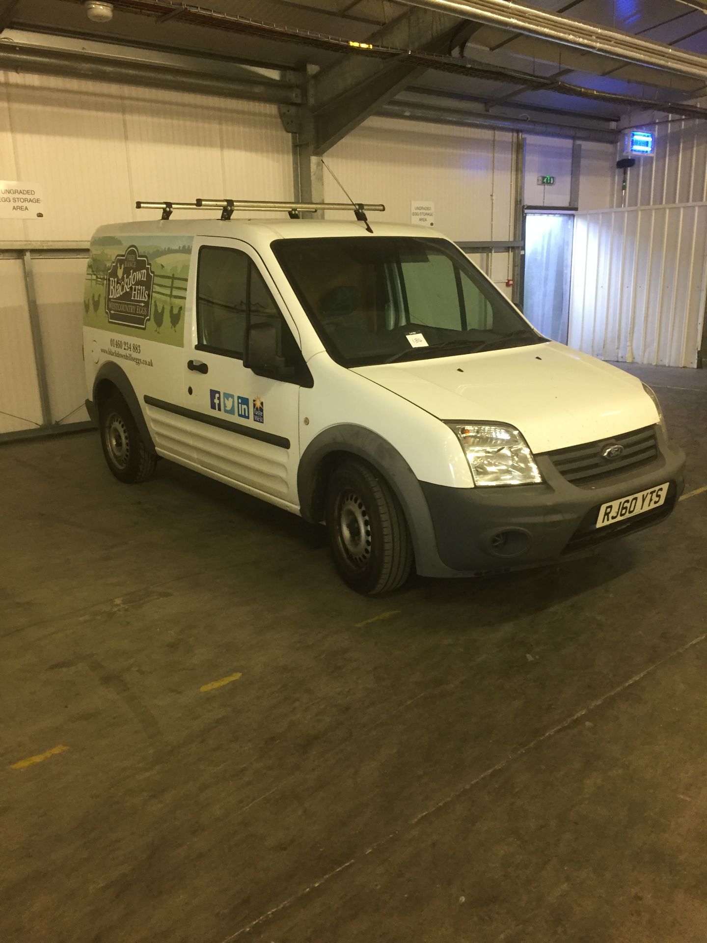 Ford Transit Connect 75 T200 SWB diesel panel van, Registration No. RJ60 YTS (2011), with roof - Image 2 of 6