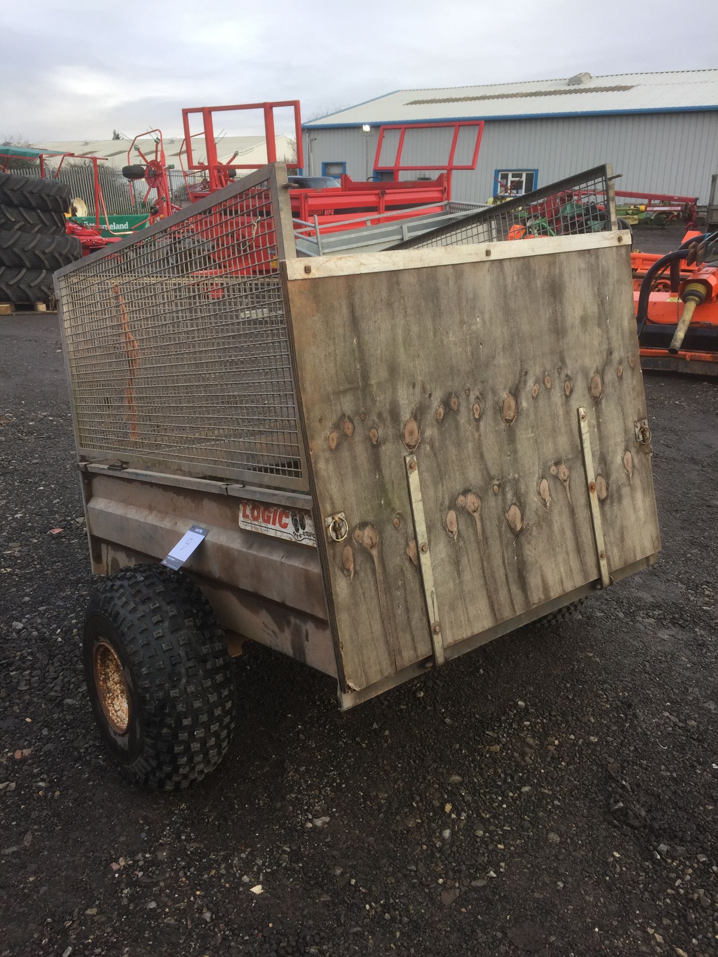 Logic single axle sheep trailer (af) - Image 2 of 2