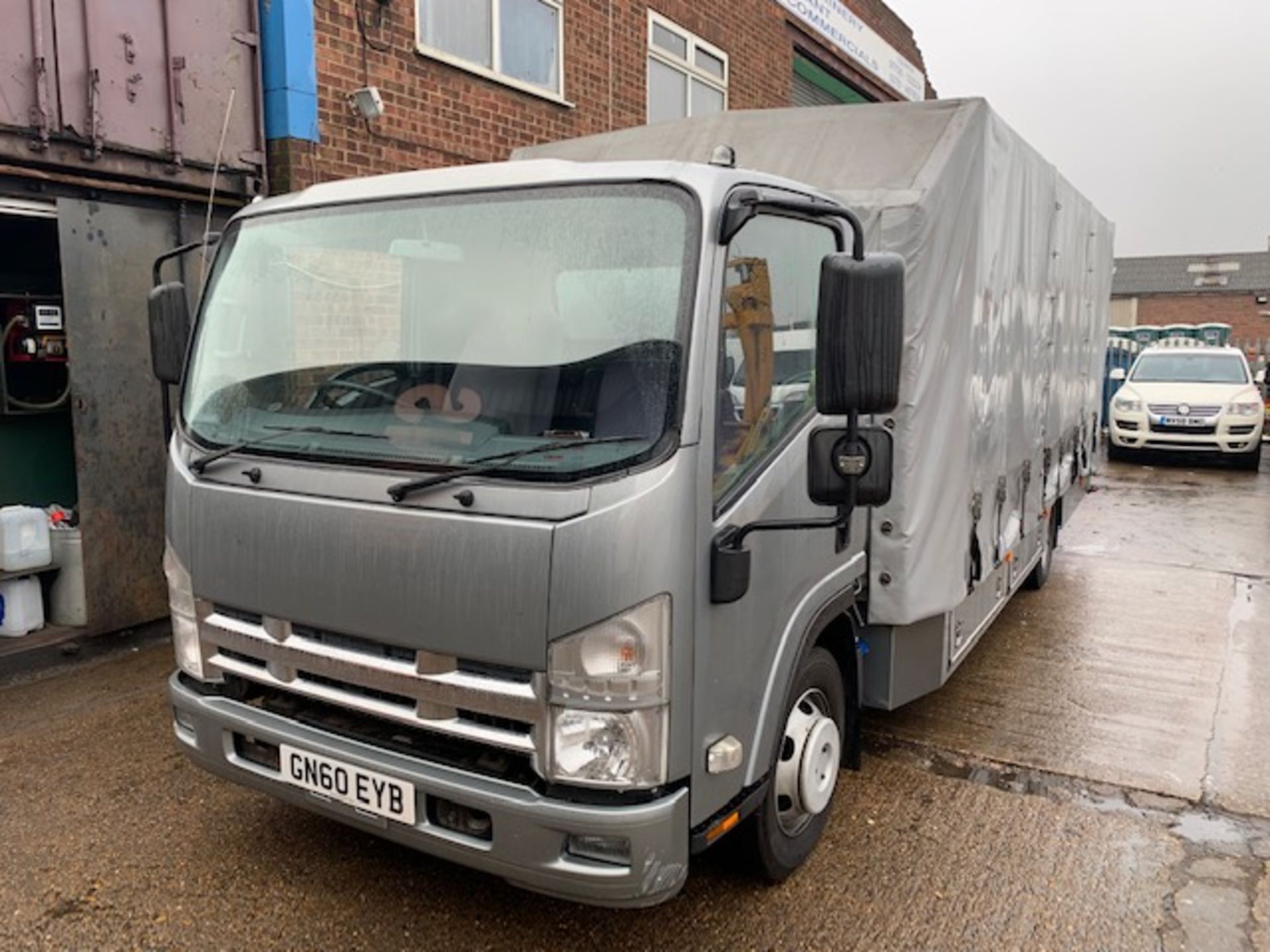 Isuzu Forward N75.190 Auto Euro 5 7500kg curtainside car transporter, Date of Registration - 3rd - Bild 4 aus 14