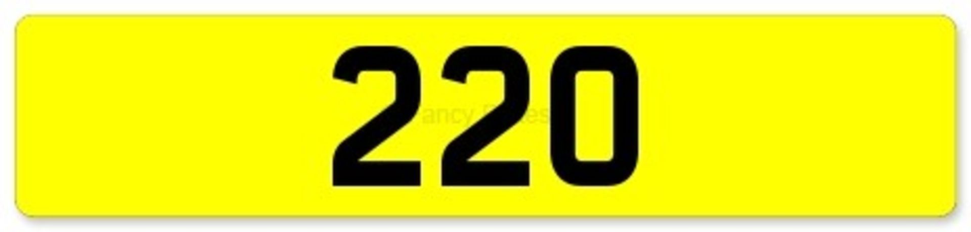 Cherished Registration - 22 O (on V778 Retention Certificate expiring 30th August 2028)